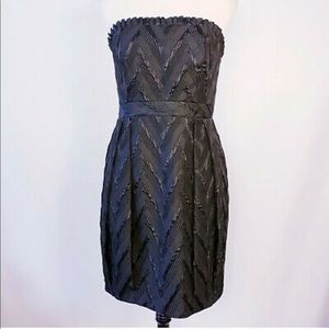 Beautiful Black Strapless Alice+Olivia Dress